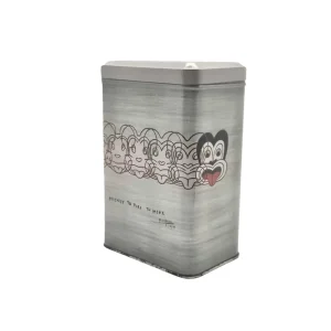 Customized Square Tea Tin Gift Box Packaging Metal Tin Box for Cookies, Candy, Chocolate, Tea, Coffee, and Food