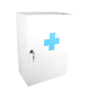 Customized Wall Mounted Empty Metal Box Iron Case Metal Storage Box Drug Storage Box