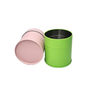 D60*H70mm Matcha Tin Metal Cans Tea Cans Iron Cans Small Portable Metal sealed CansTinplate Tea Storage CansEmpty Cans