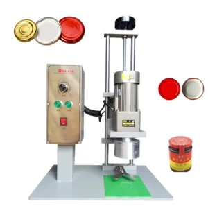 DDX 450 Height Adjustable Desktop Semi Automatic Screw Capping Machine Glass Plastic Bottles Small Filling and Capping Machine