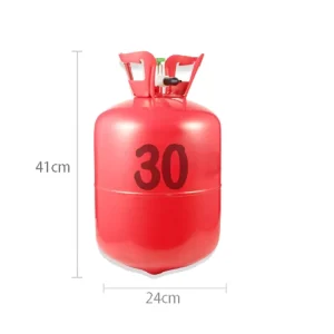 DOT CE Standard Industrial Steel Low-Pressure Disposable Helium Gas Cylinder