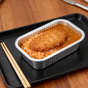 DY Brand Tin Aluminum Foil Disposable Food Container Takeaway Box OEM Customizable Packaging for Baking & Roasting China