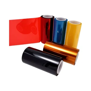 Decorative Red PET Film Eco-Friendly Shimmering Mylar Foil Roll for Holiday Gift Wrapping