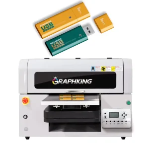 Desktop A3 30*42cm Digital Inkjet UV Printer for Phone Case Printing