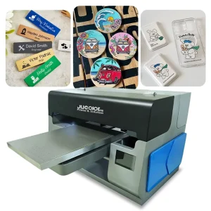 Desktop A3 UV Printer High Precision CE Certified Flatbed Phone Case Pens Laptop USB Tube UV Printing Machine