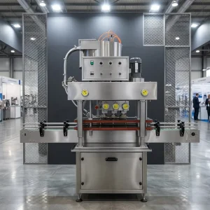 Desktop Automatic Plastic Bottle Capping Machine for Mineral Water and Beverage Screw Caps
