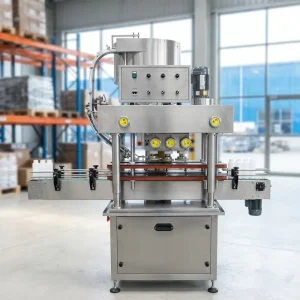 Desktop Automatic Plastic Bottle Screw Capper for Mineral Water Caps