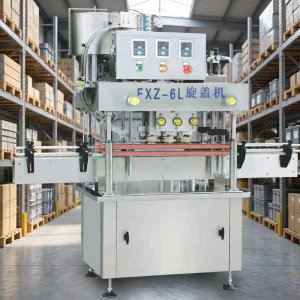 Desktop Automatic Plastic Bottle Screw Capping Machine for Mineral Water Bottles