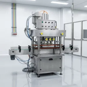 Desktop Automatic Screw Capping Machine for Mineral Water Plastic Bottles
