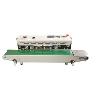 Desktop Induction Sealing Machine with Wheel Printer, PLC Control, and Remote Monitoring