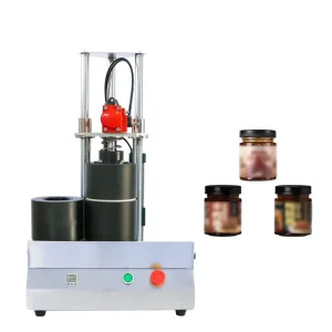 Desktop Pneumatic Vacuum Capping Machine for Glass Bottles and Jars