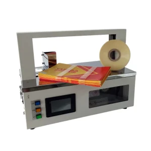 Desktop Wrapping Paper Opp Banding Machine Heat Seal Strapping Packaging Machine 20 30mm Width Tape Banding Machine