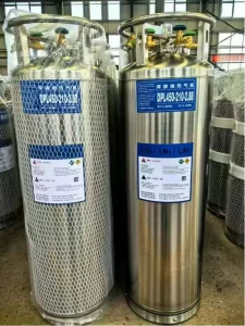 Dewar Oxygen Tank Steel Cylinder for Medical and Industrial Gas