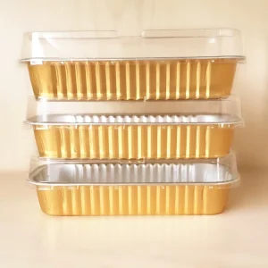 Disposable Aluminium Foil Cake Container