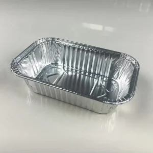 Disposable Aluminium Foil Container with Lid Food Aluminum Foil Containers Good Quality Customized Food Grade Aluminum Foil Tray
