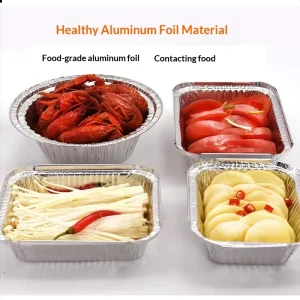 Disposable Aluminum Foil Container Pack of 500
