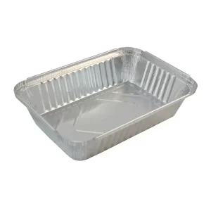 Disposable Aluminum Foil Lunch Box Container for Food Packaging
