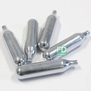 Disposable Carbon Steel Industrial CO2 Cylinder Cartridge for Paintball Nonthread 12g 88g 90g Prefilled Low Pressure