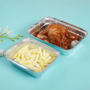Disposable Full-Size Deep Aluminum Foil Lasagna Pan for Baking and Steaming