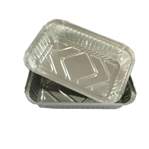 Disposable Rectangle Aluminum Foil Food Tray