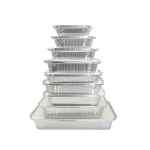 Disposable Rectangle PP Plastic Lunch Box with Lid