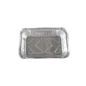 Disposable Takeout Aluminum Foil Food Containers with Lids, 250ml-1000ml Capacity, Custom Sizes