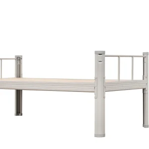 Dormitory Furniture Adult Steel Single Bunk Beds