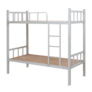 Double Bunk Beds for Children School Dormitory Student Iron Double Bed Metal Loft Bed