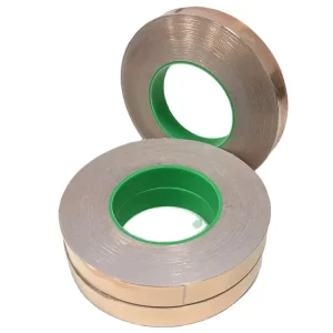 Double Conductivity Gold Copper Foil Adhesive Tape 50M Conductive Roll for Electronic Accessories Signal Shielding