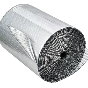 Double-Sided Aluminum Foil Bubble Insulation Roll, Reflective Radiation Barrier