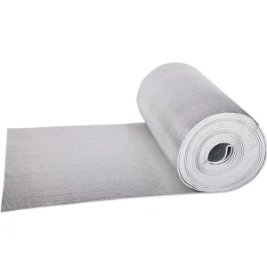 Double Sided Black Pearl Cotton PE Foam Composite Material Thickened Aluminum Foil Fireproof High Temperature Resistant Material