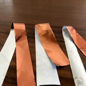 Double Sided Metallized PET Mylar Roll Aluminum Foil +PET Laminated Film Soft Flexible Air Duct Material for HVAC Duct 1000m