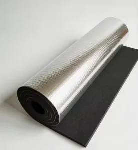 Double-Sided Thermal Insulation Composite with Aluminum Foil, EPE/XPE and Woven Foam for Buildings