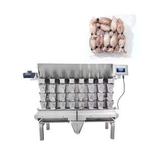 Doypack Automatic Electric Pouch Fill-Seal Machine with PLC Control, Food-Grade Multi-Head Scale, and Premade Bag System