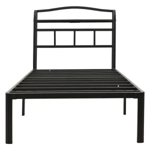 Durable Frame Single Metal Bed Suitable for Apartment Dormitories Bedroom Furniture Made in China