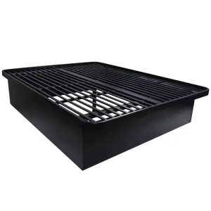 Durable Heavy Duty 9 Legged Metal Bed Frame with Storage Modern Design for Bedroom & Hotel Use King Size