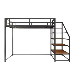 Durable Metal Bedroom Furniture for Hotels Hostels Modern Steel Bed Frame Adjustable Single Queen King for Living Room Bunk Loft