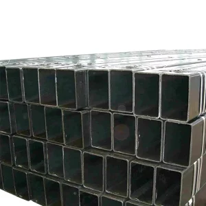 EN10210 10219 S355 S460 Hollow Section Welded Steel Pipe Rectangular Iron Black Metal Ms Pipe square Steel Tube