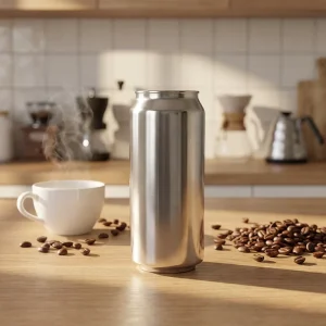 Easy-Open 500ml Large-Capacity Aluminum Cans for Coffee and Drinks