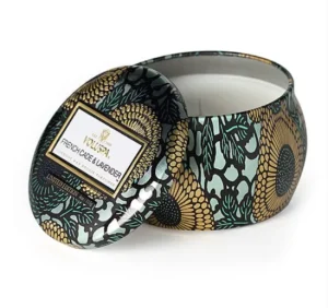 Eco-Friendly Small Round Tinplate Gift Box with Lid for Candy, Candles, or Watches