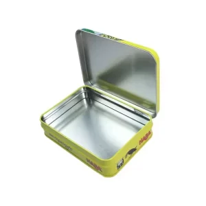Eco-Friendly Tinplate Packaging Box with UV Coating for Tea, Cosmetics, and Luxury Goods