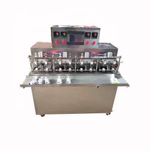 Eight Head Semi Automatic Filling Machine for SuckSuck ice Fills Various Capacities into Expandable Pouches