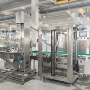 Electric 20L Chemical Bucket Automatic Capping Machine, 30-40 Bottles/Min, for Beverage and Food Packaging