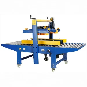 Electric Automatic Adhesive Tape Carton Sealing Machine Case Sealer for Beverage Chemical Commodity