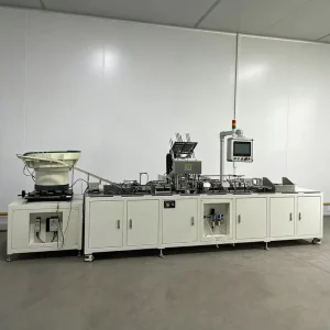 Electric Automatic BOV Spray Pouch Valve Sealing Machine, 40-50 pcs/min