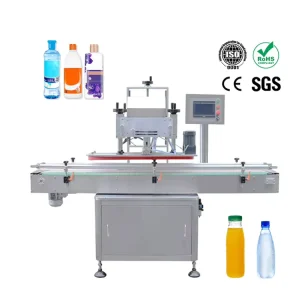 Electric Automatic Plastic Bottle Screw Capping Machine with High Accuracy Low Noise 20mm Max Diameter