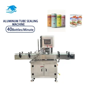 Electric Automatic Plastic Can Seaming Machine with Engine for Beverage and Chemical Cans