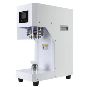 Electric Can Seamer Machine for PET Cans Automatic Can Sealing Equipment for Food and Beverage Production Lines