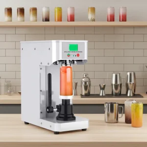 Electric Digital Automatic Can and Bottle Sealing Machine for PET Beverage Milk Tea Beer Cold Sealing Energy Saving