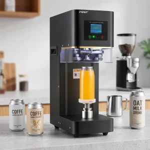 Electric Digital Multi-Size Can Sealing Machine for Aluminum, PET, and Tin Cans
